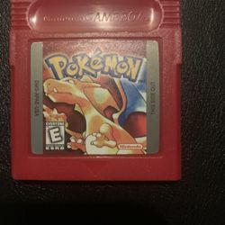 Pokémon Red Gameboy Game