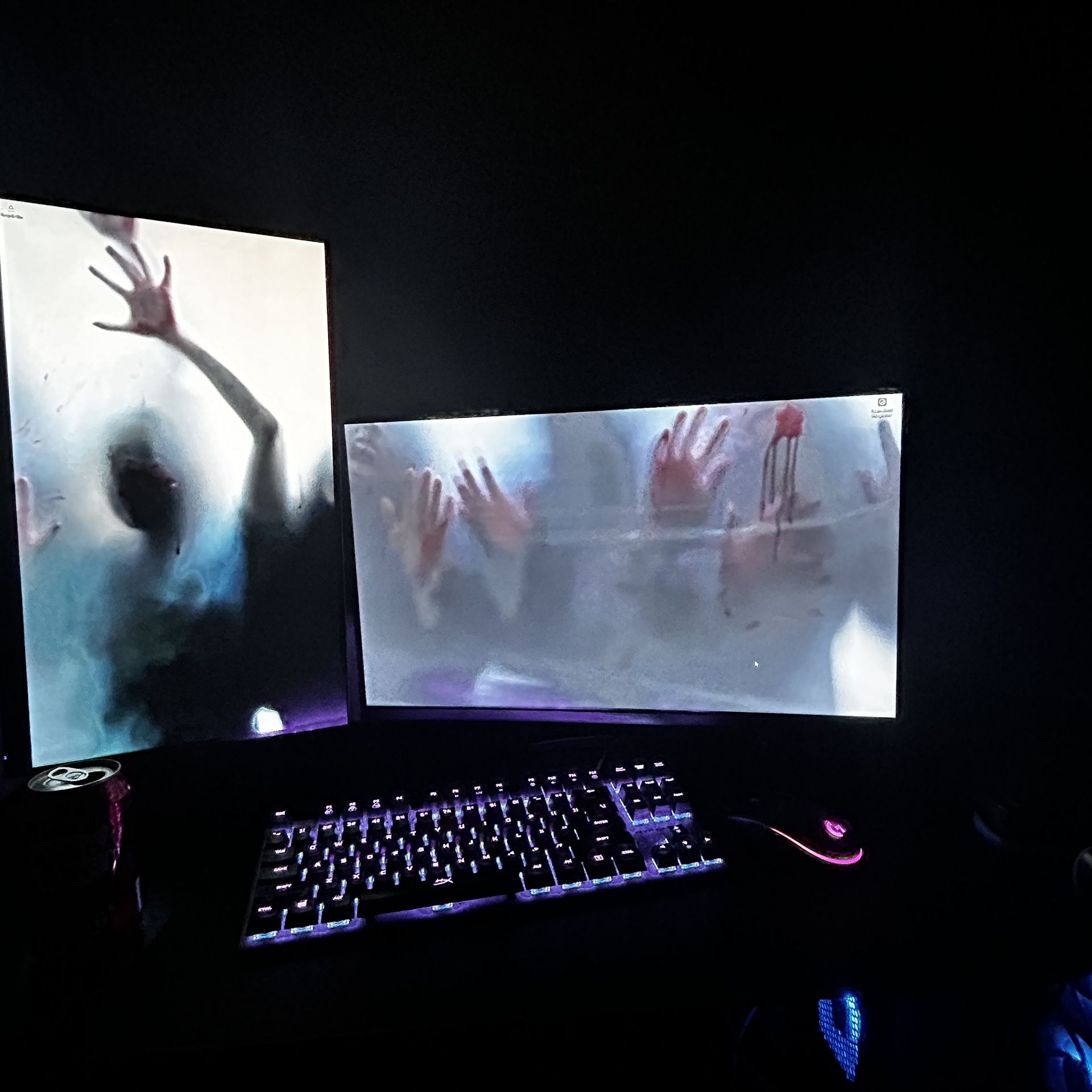 gaming set up