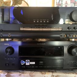 Audio Equipment, Cd Player , Cassette Player, Receiver 