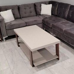 Sectional In Stock For Immediate Delivery 