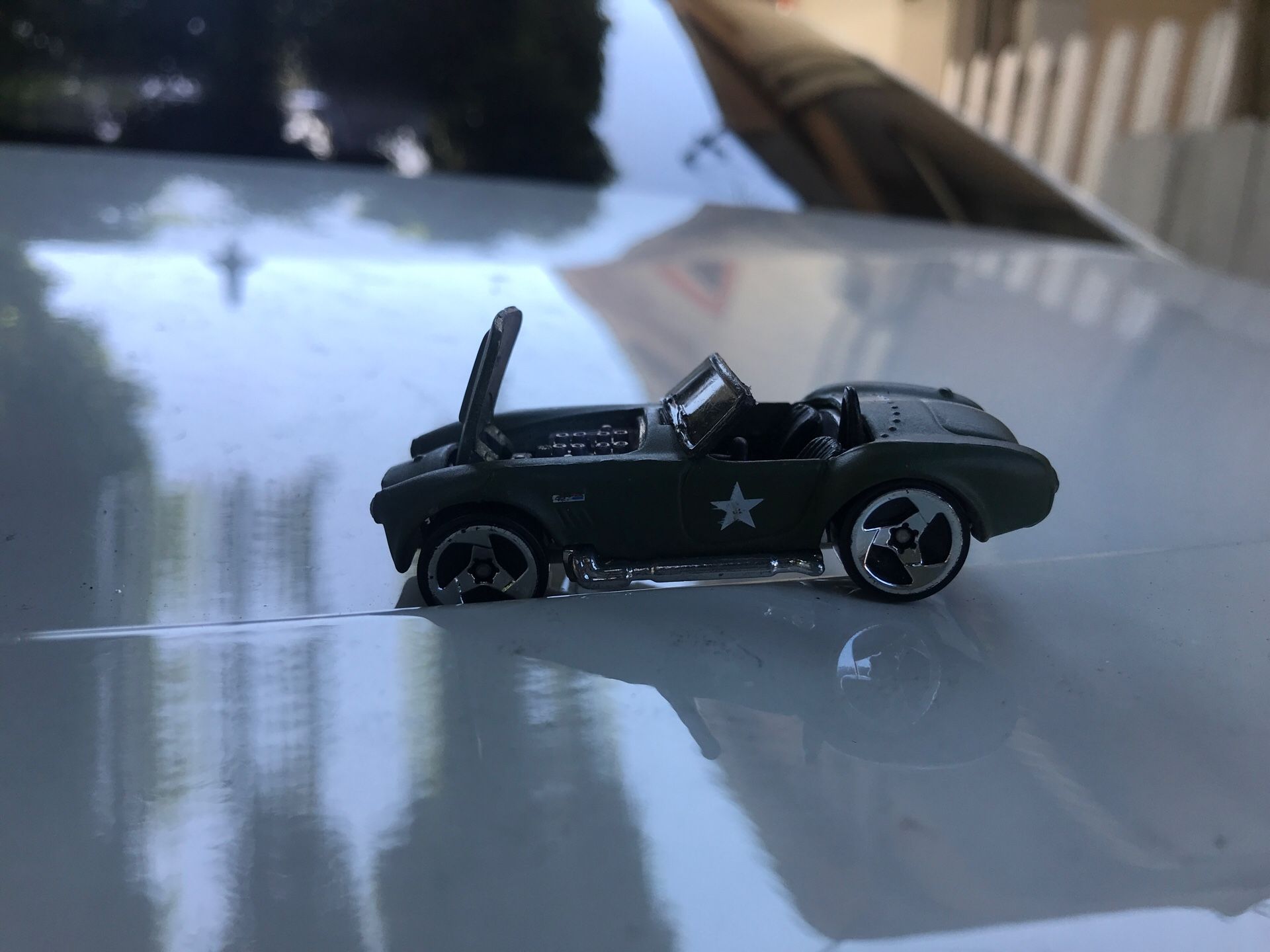 1982 Shelby cobra army hot wheels