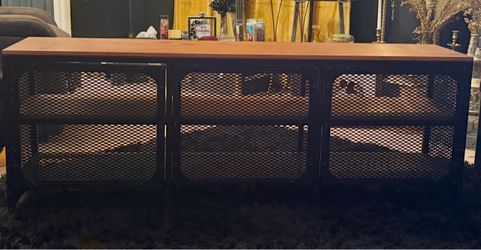 Industrial TV Console Cabinet