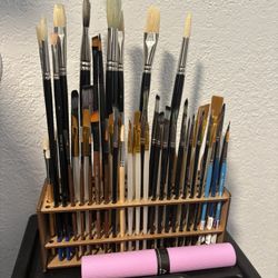 Professional Painters Acrylic & Oil Brushes
