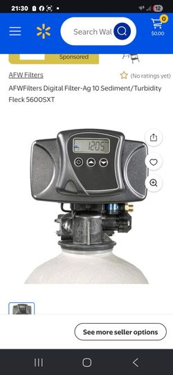 5600SXT 48,000 grain water backlash  Fleck AFW