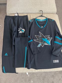 Official shark jersey and adidas pants