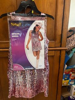 Sequin dress costume size medium