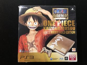 (Post Nintendo era) PS3 PlayStation 3 System “One Piece Kaizoku Musou Pirate Warrior” Gold Edition