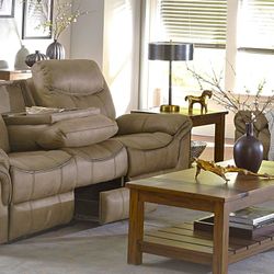 Sofa Set with Motion Reclining edge seats