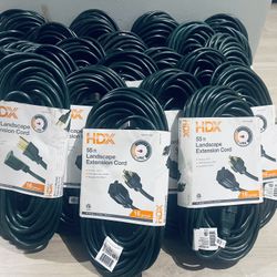 HDX 55 ft Landscape Extension Cord – 16 Gauge
