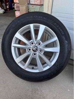 2025 Toyota rims and tires