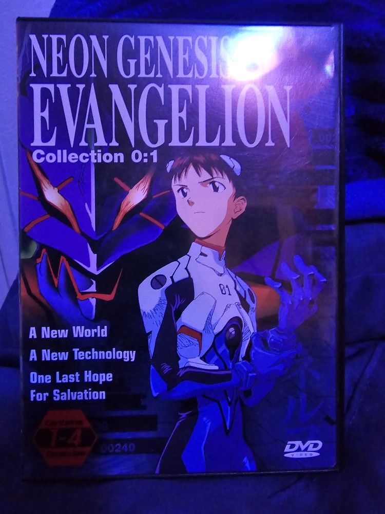 Neon Genesis Evangelion DVD Collection 0:1 Episdoes 1-4