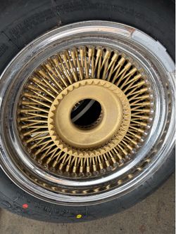 14” wire wheels new Remingtons
