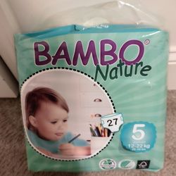 Diaper Bamboo Size 2 $10/ Size 4&5 $15