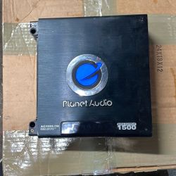 Planet Audio - ANARCHY 1500W Class AB Mono MOSFET Amplifier with Variable Low-Pass Crossover - Black