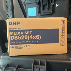 Dnp - Ds620A (4*6) Paper And Color Sheet