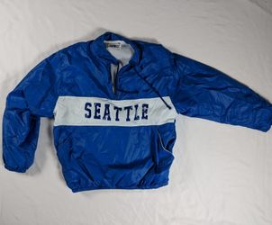 Seattle Chalk Line Windbreaker Jacket Mens Large