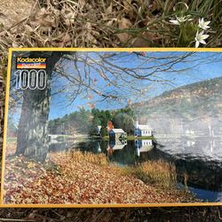 Kodacolor 1000 Piece Landscapes Puzzle Multicolor Factory Sealed