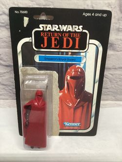 Star Wars 1983 Emperor Royal Guard Complete With 65 Back Card