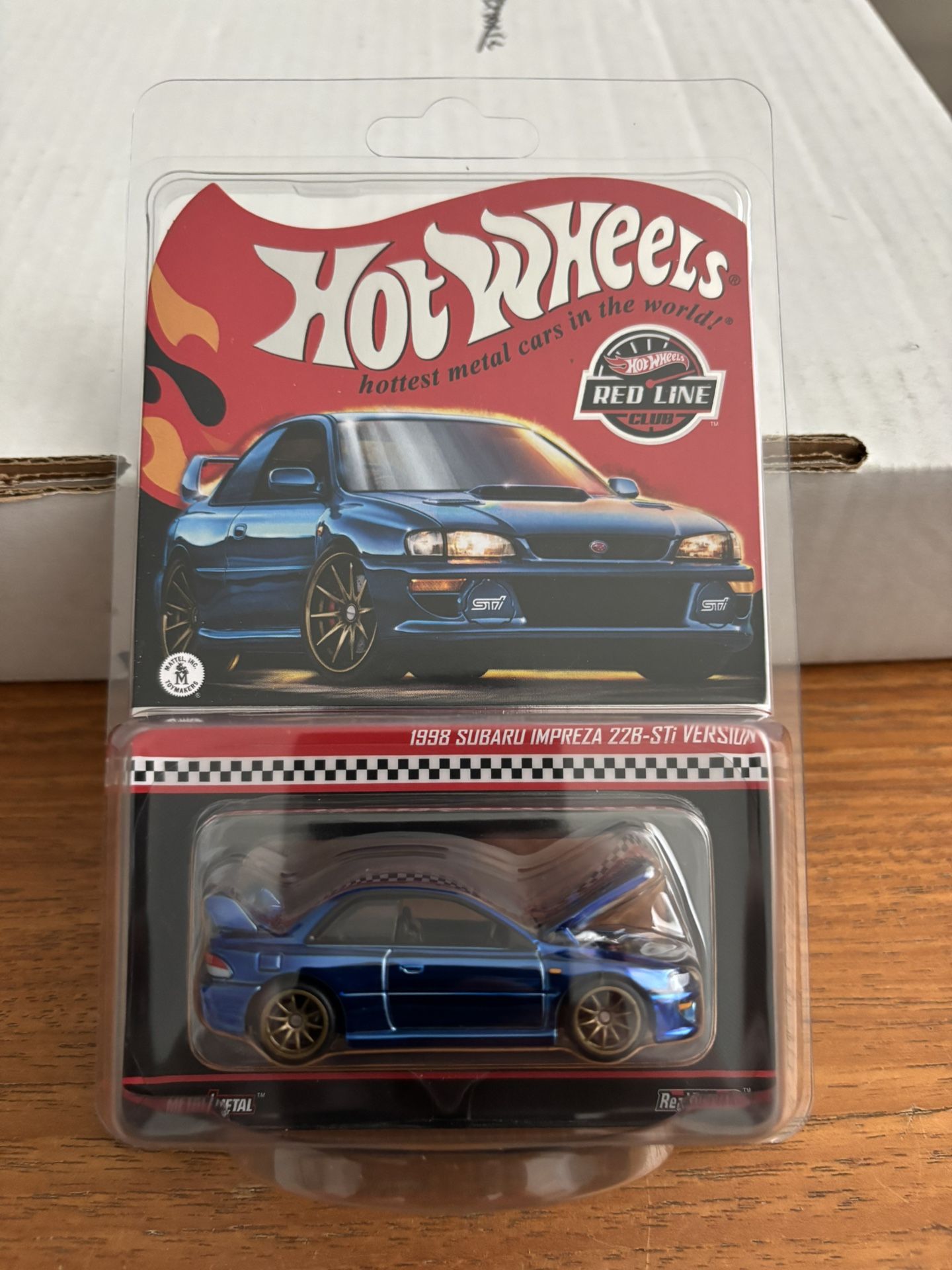 Hotwheels RLC Subaru Impreza 22b STI