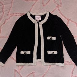 Romeo and Juliet Couture preppy Y2K Cardigan 
