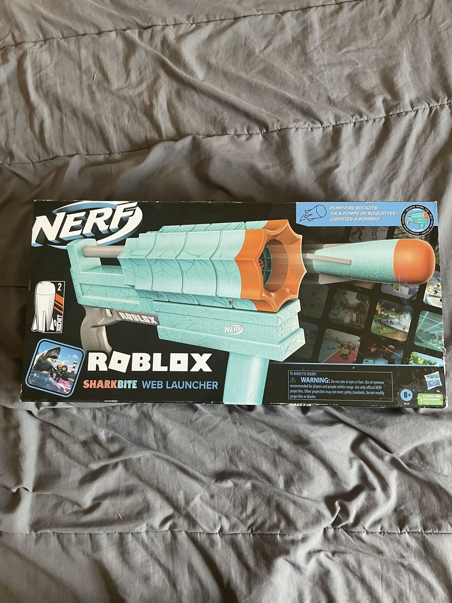 Nerf Roblox Sharkbite Web Launcher Rocket Blaster