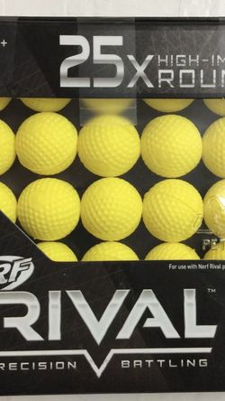 Nerf Rival 25X High Impact Rounds Refill Pack 14+ Precision Battling