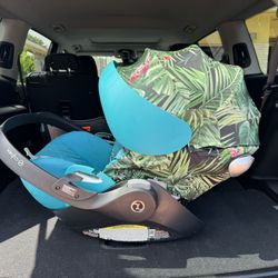 Cybex Car Seat, Two Bases, and Bassinet 