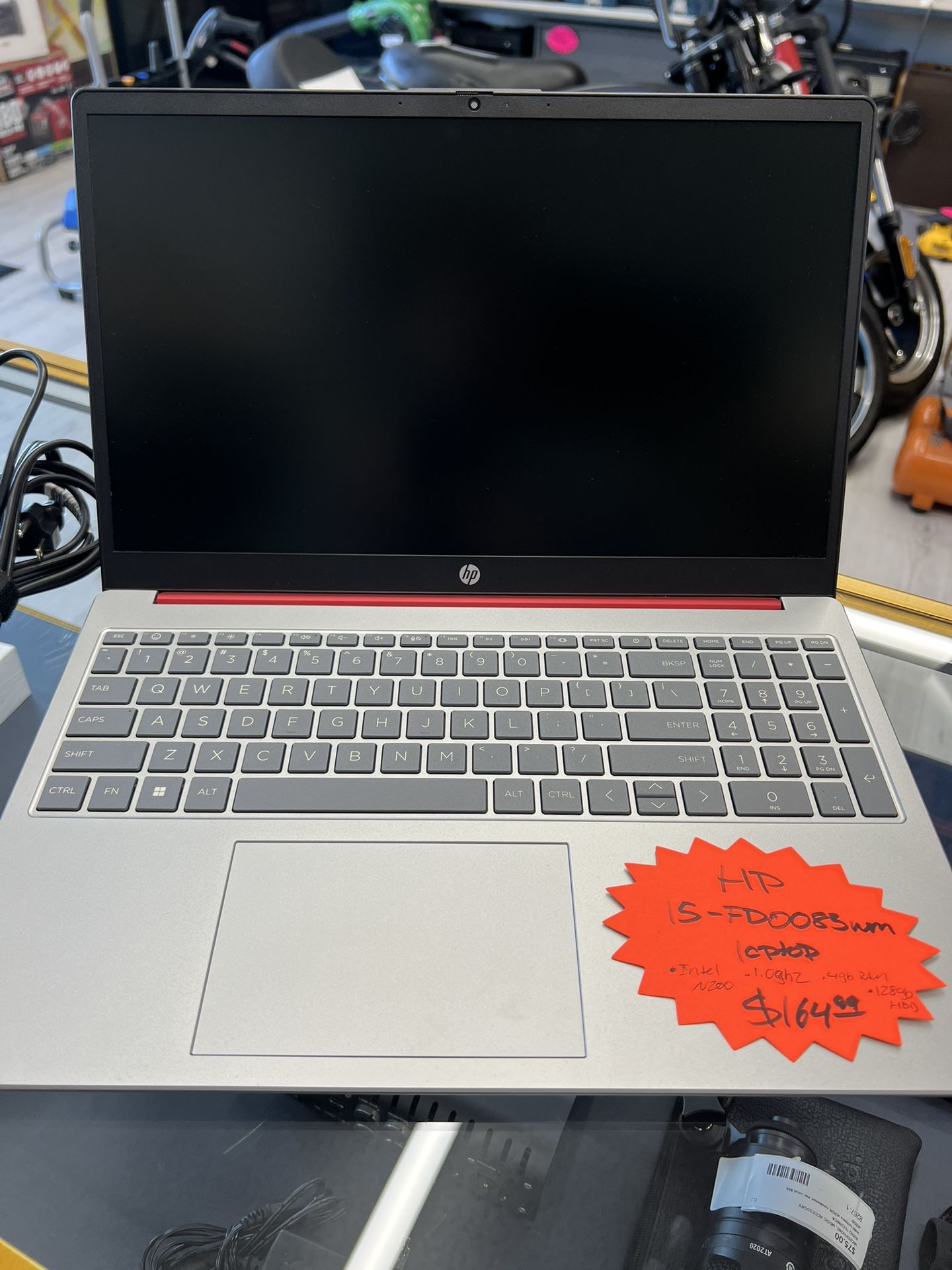HP 15-FD0083wm Laptop. 4gb Ram, 128gb