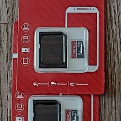Micro SDMemory Cards 64GB  High Speed Cards W/adapter
