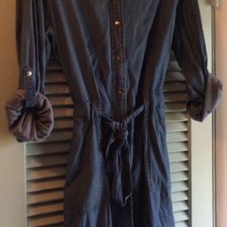 Nice blue jean dress-size large