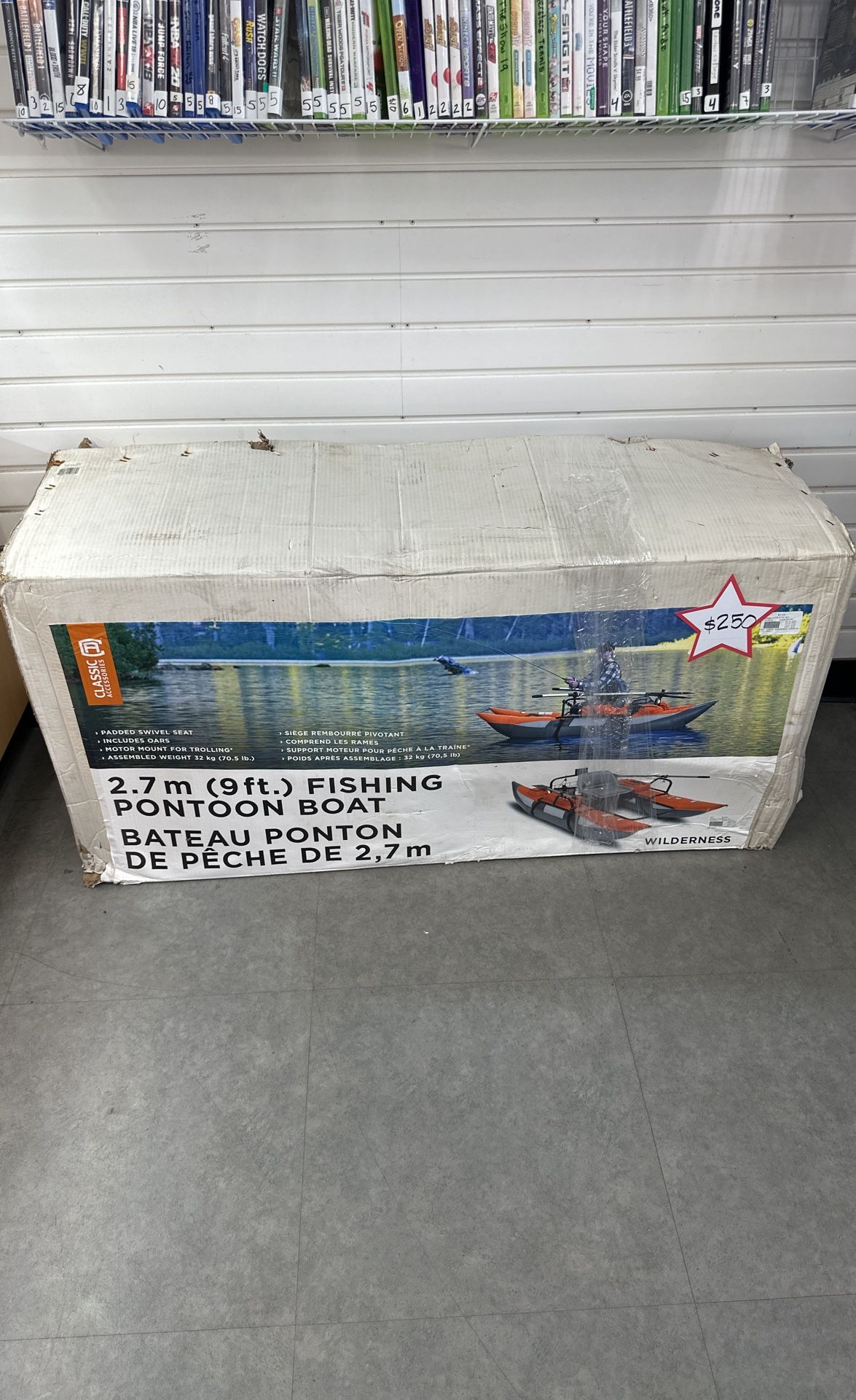 2.7m Fishing Pontoon Boat