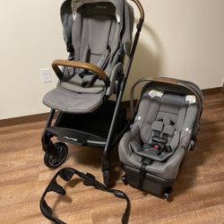 NUNA MIXX NEXT Stroller and Carseat 