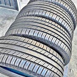 225 55 19 Michelin Tires Con 80% De Vida Las 4tires ‼️ 🏈