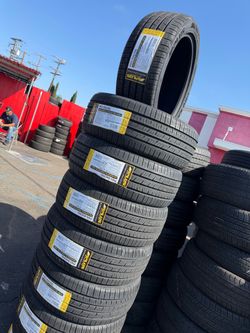 245/45/20 Vendo set de Tires nuevas con 50.000 millas de garantía