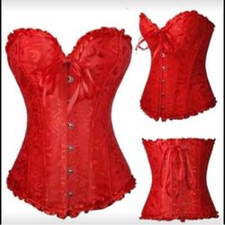 Red Corset New M Or L Or 3XL