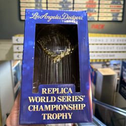 New. LA DODGERS REPLICA TROPHY 2025 