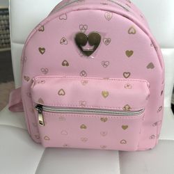 Pink Disney Princess Small Backpack 
