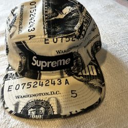 Supreme Money 5 Panel Hat