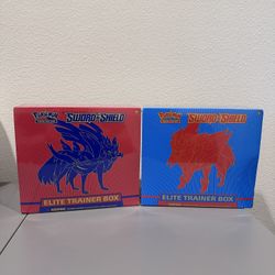 Pokemon Sword & Shield ETBs