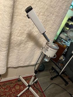 2 in 1 Ozone Facial Steamer & Magnifying Lamp, both in tested working condition