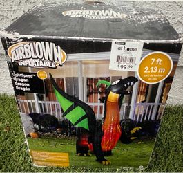 GEMMY DRAGON HALLOWEEN AIRBLOWN INFLATABLE