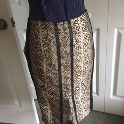 Silk Skirt By Zara