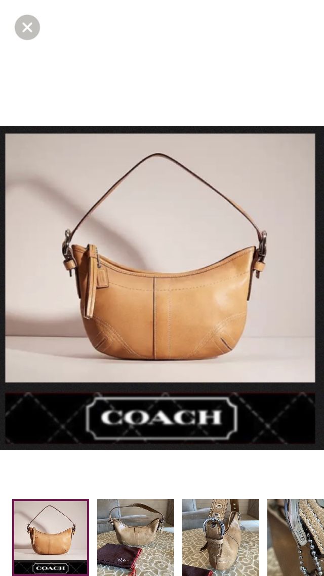 Coach Soho vintage hobo bag