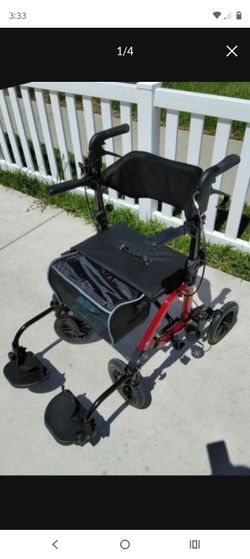 ADULT WALKER/WHEELCHAIR