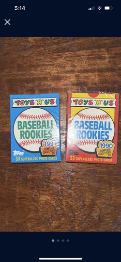 Toys “Я” Us 1990-91 Baseball Card Packs