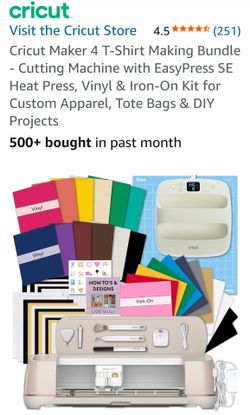 Cricut Maker 4 bundle