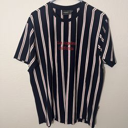 Various Artists Los Angeles Striped T Shirt - Sz L