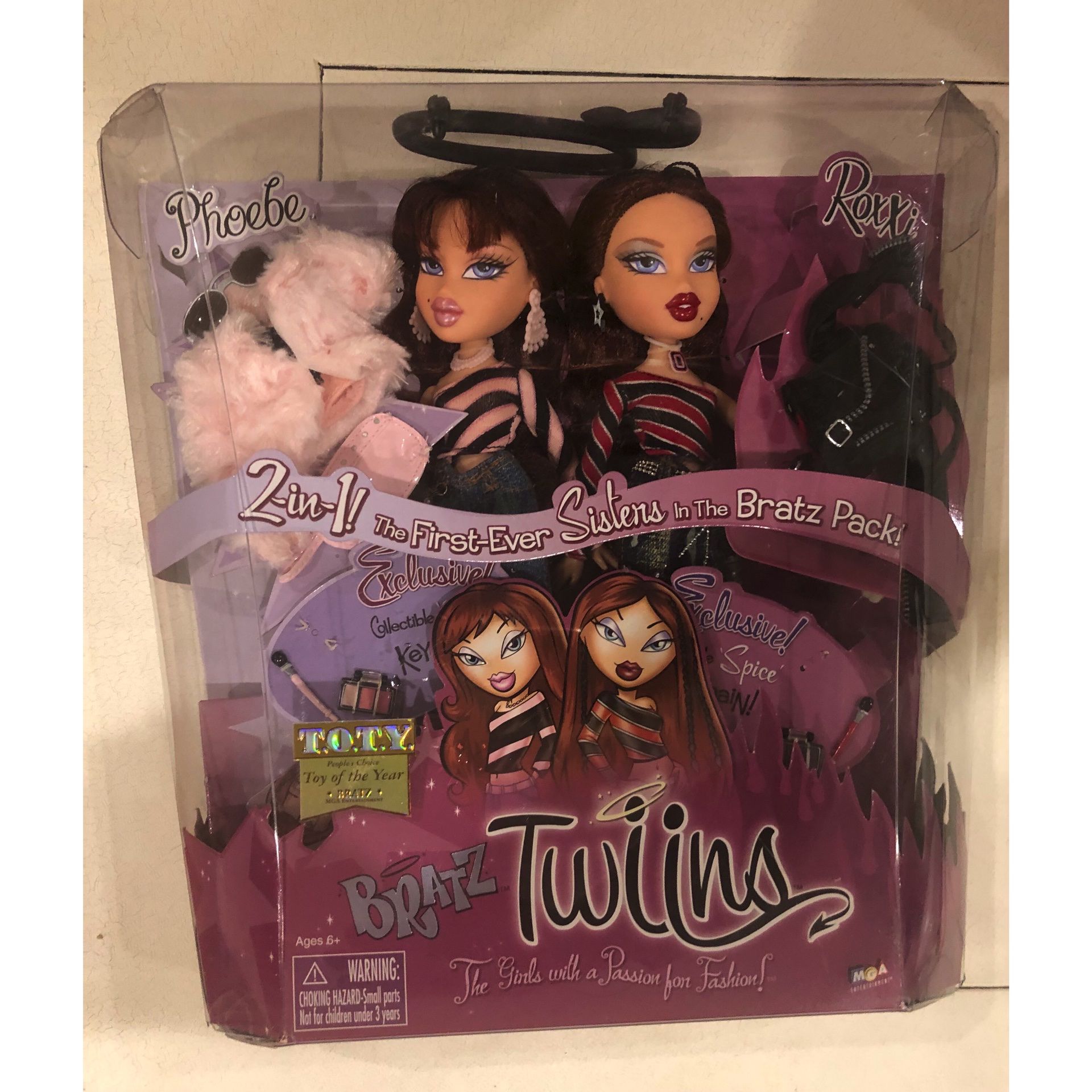 Bratz Twiins Phoebe & Roxxi 2-in-1! The First Ever Sisters In The Bratz Pack