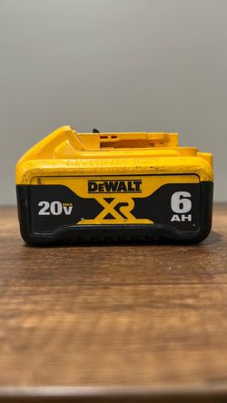 Dewalt 6ah battery
