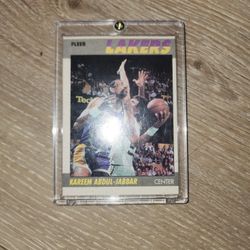 1987 Fleer Abdul Jabbar 1of132